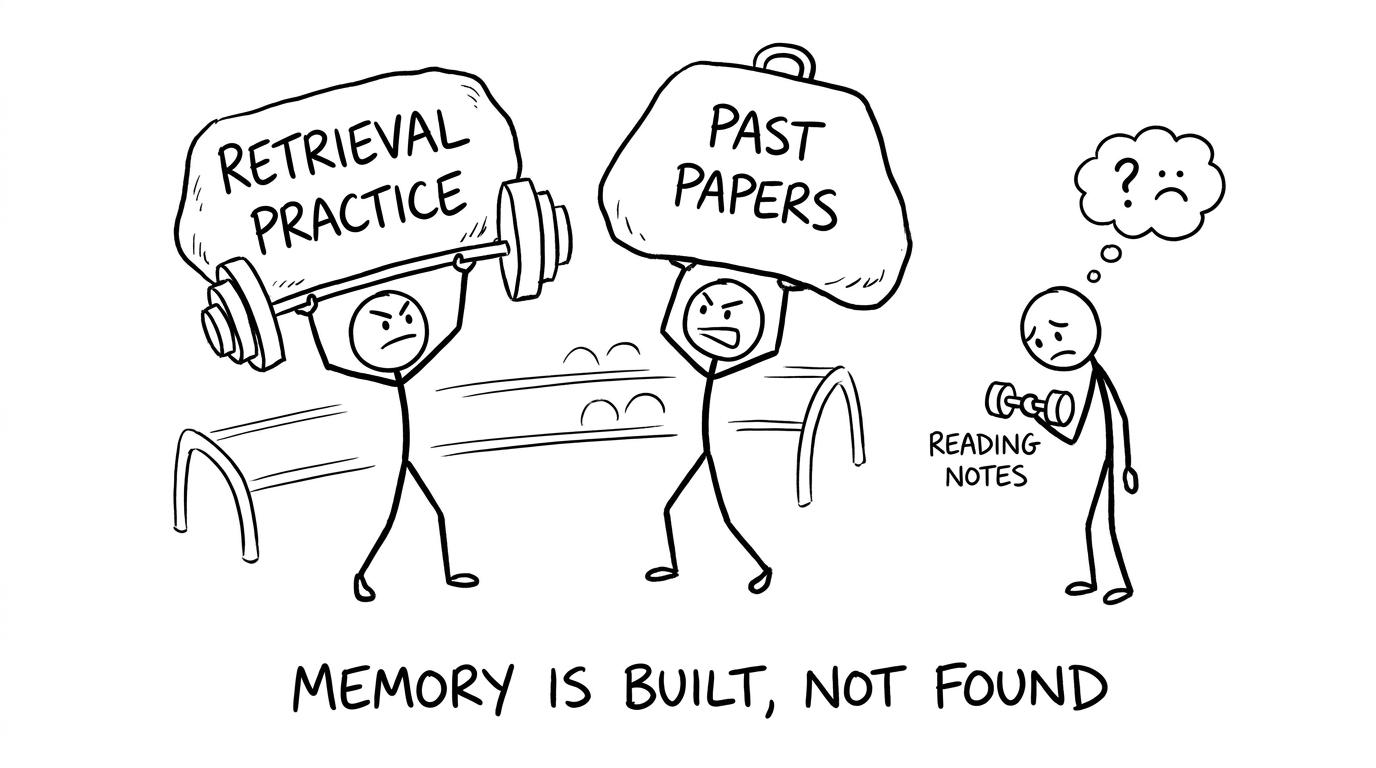Memory is built like strength training