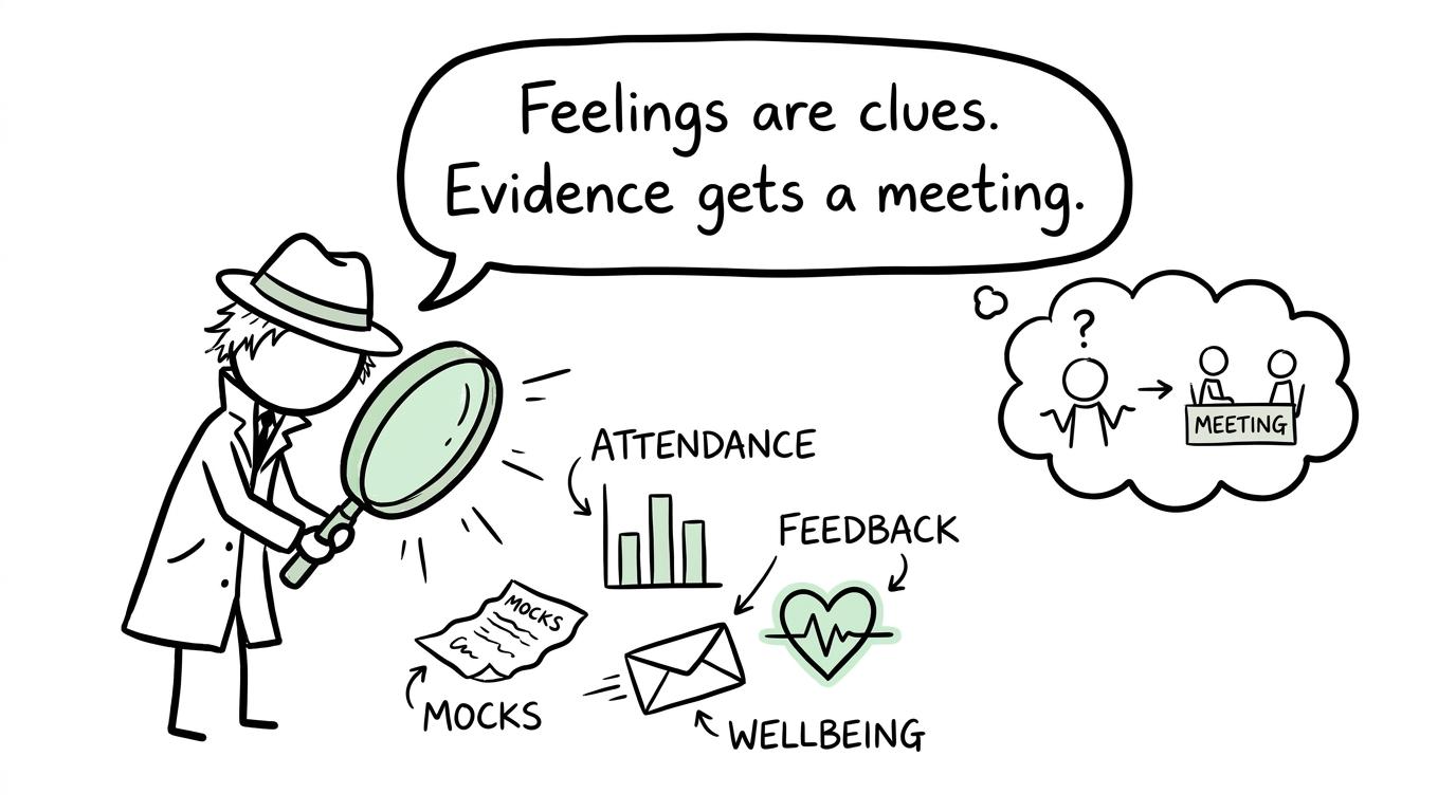A student detective investigates mocks, feedback and wellbeing