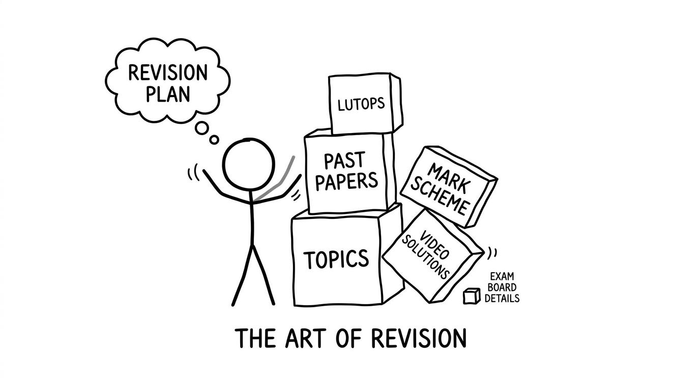 Revision plan tower of blocks