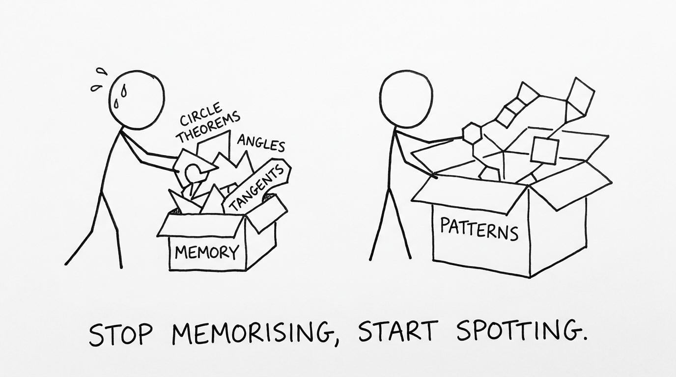 Stop memorising, start spotting
