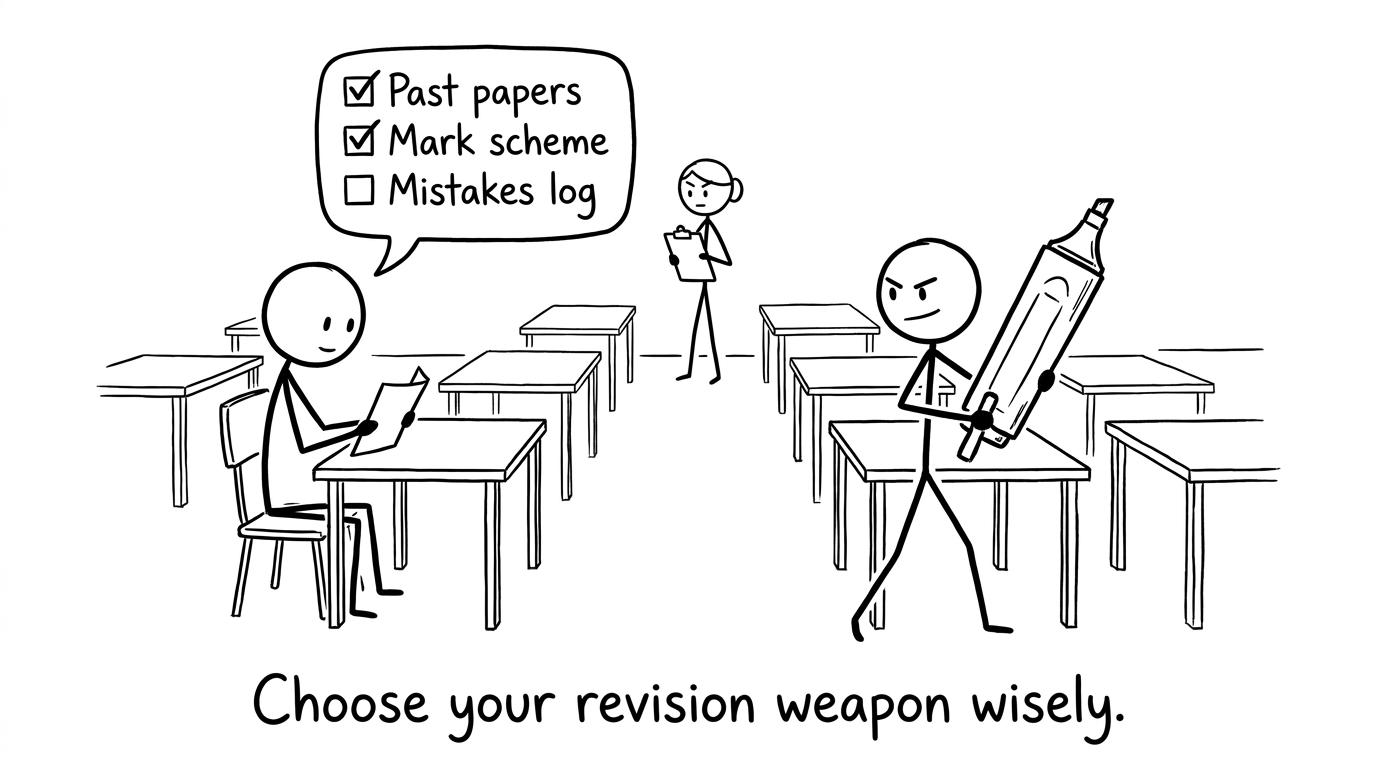 Choose your revision weapon wisely