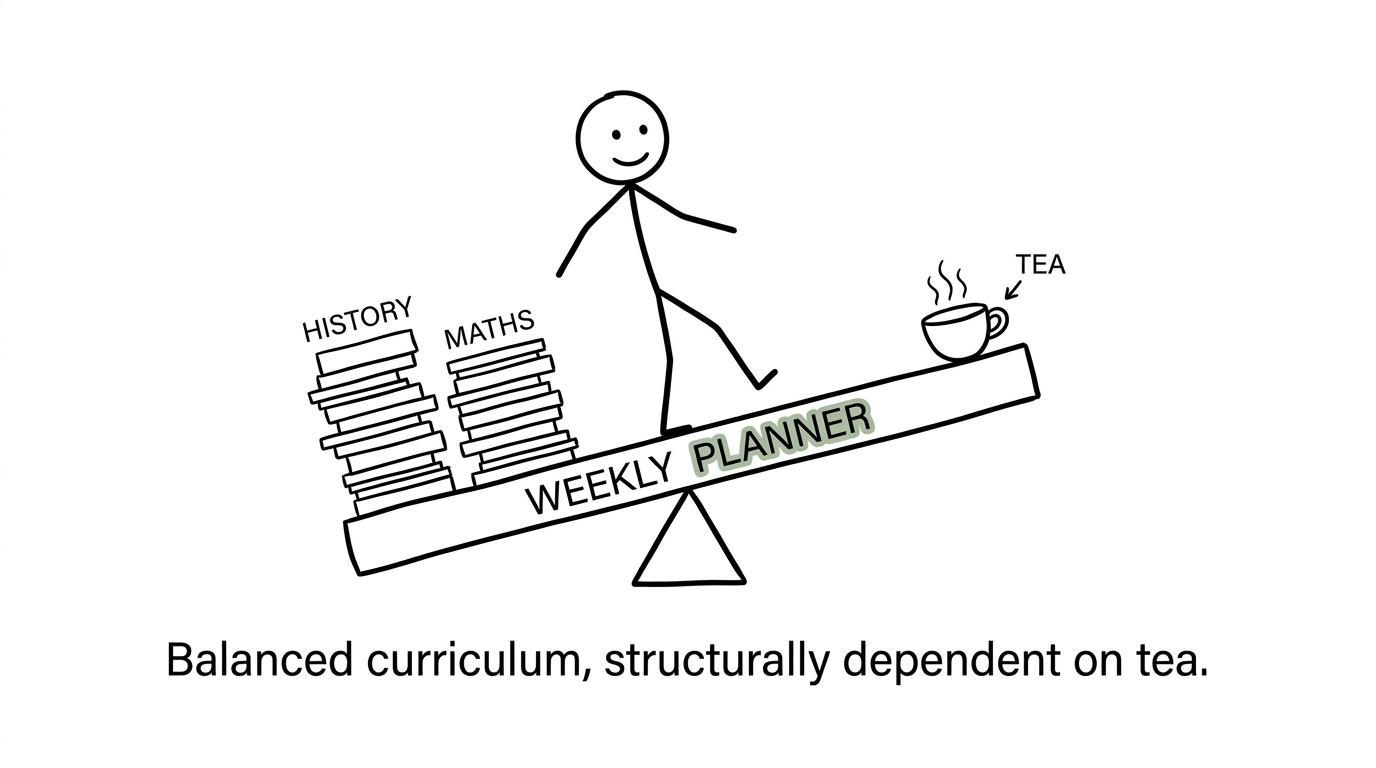 History and maths achieve a delicate timetable balance