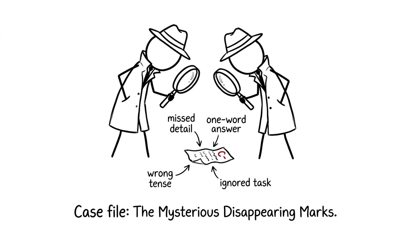 Revision detectives investigate disappearing exam marks