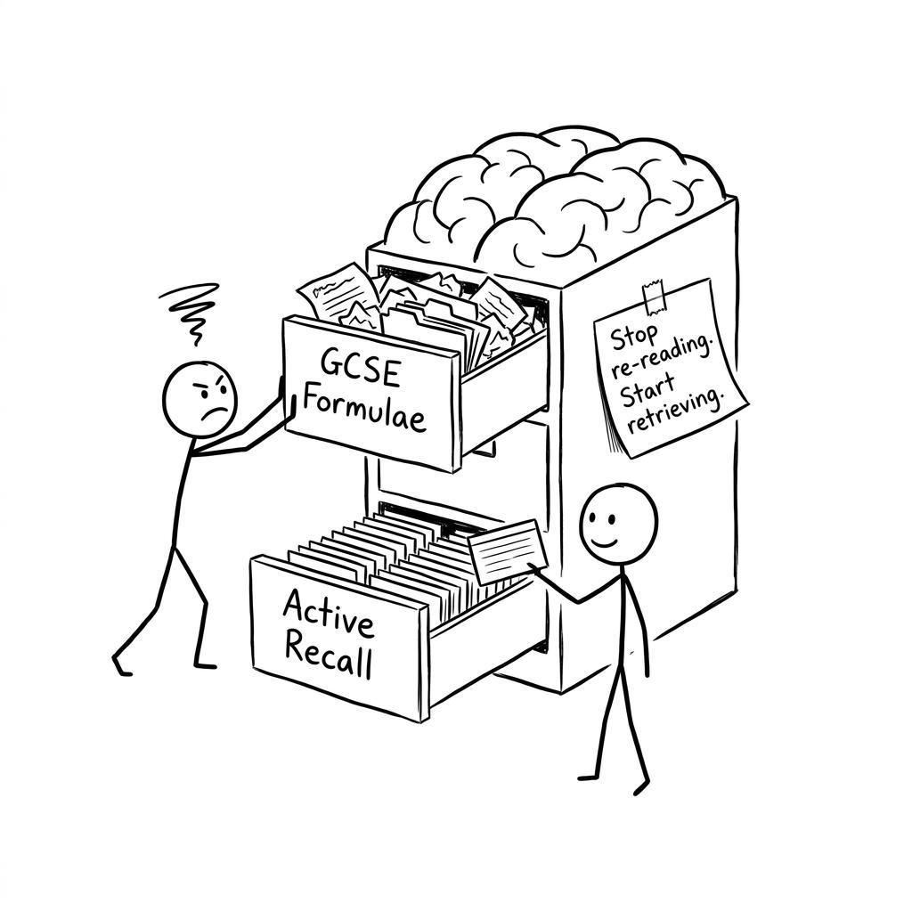 Brain filing cabinet active recall