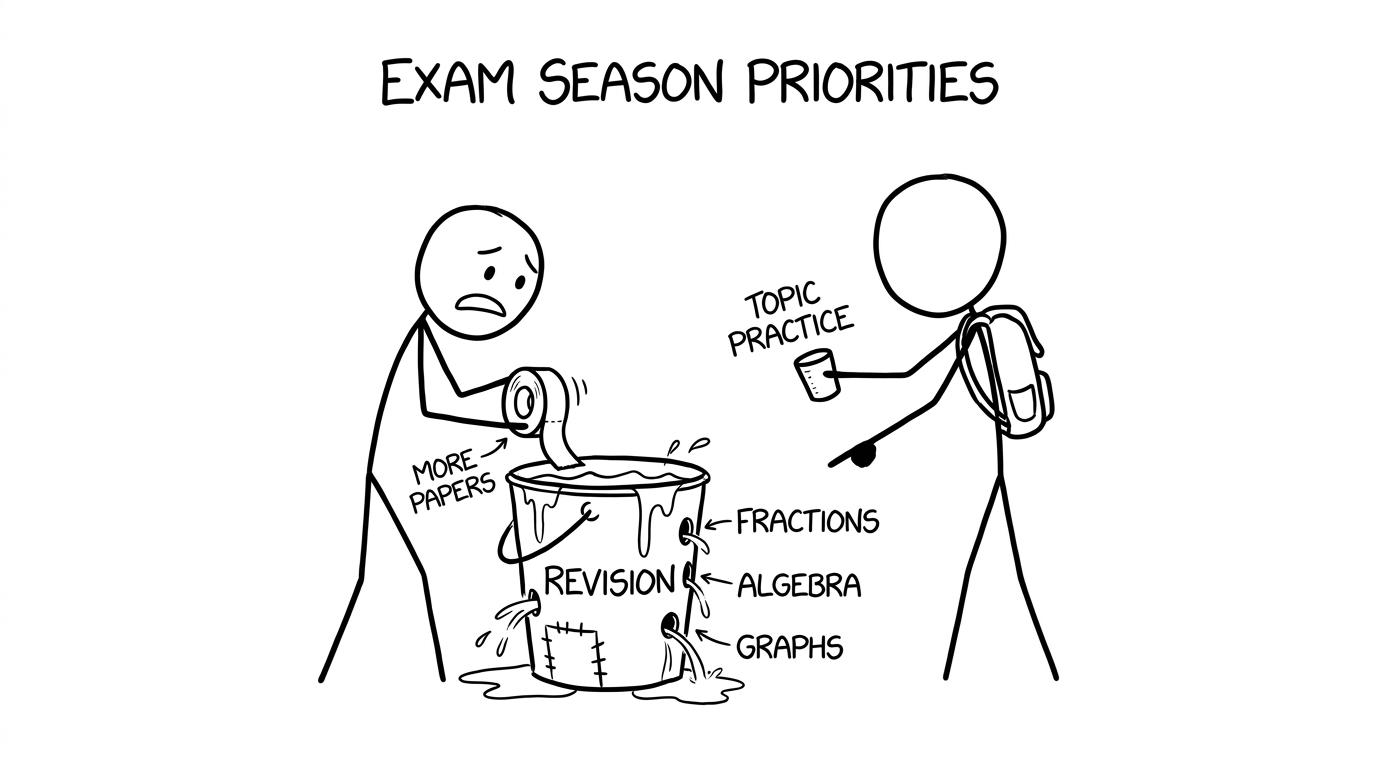 A leaky revision bucket patched with “more papers”