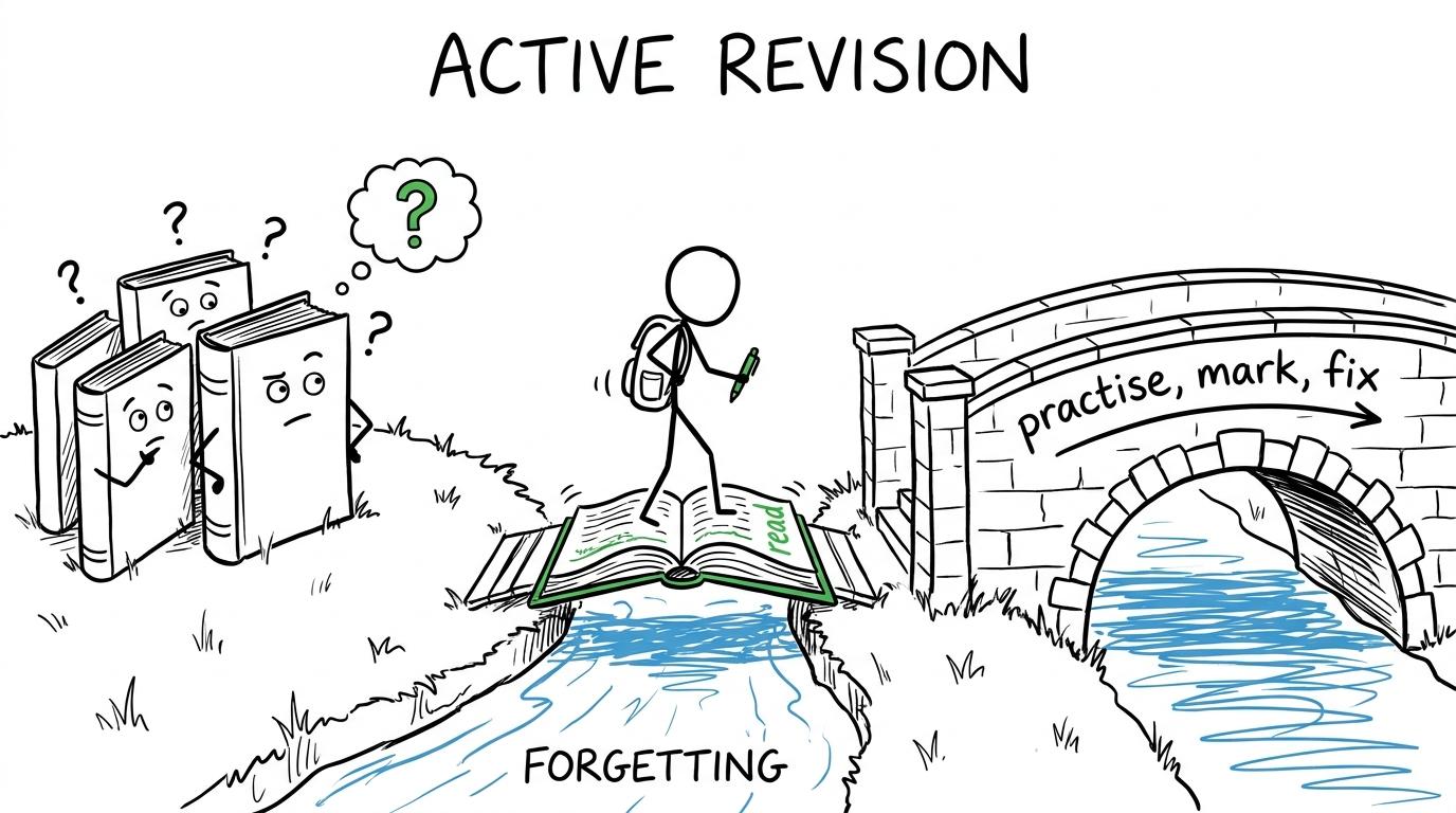 A small reading bridge leads to a stronger practise, mark and fix bridge