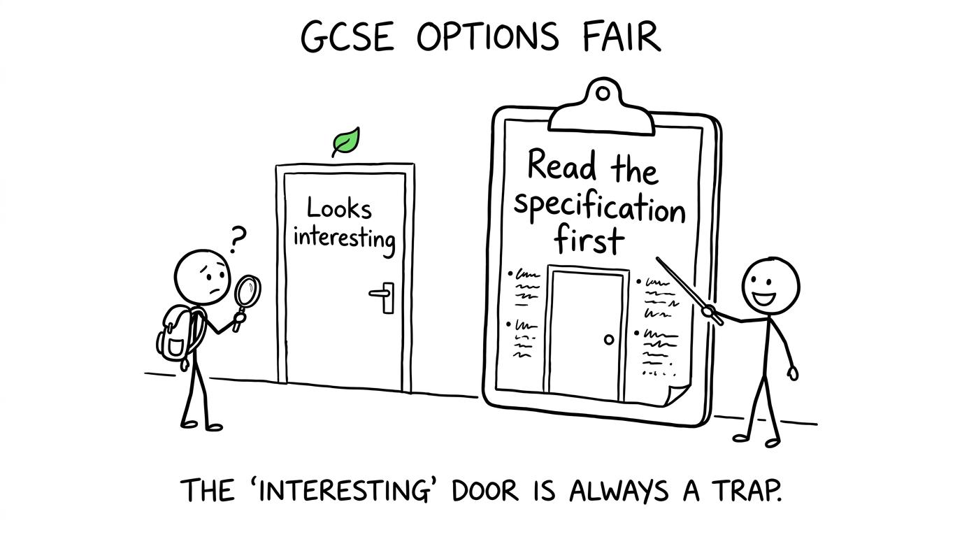 A student discovers that reading the specification is less exciting but more useful than guessing
