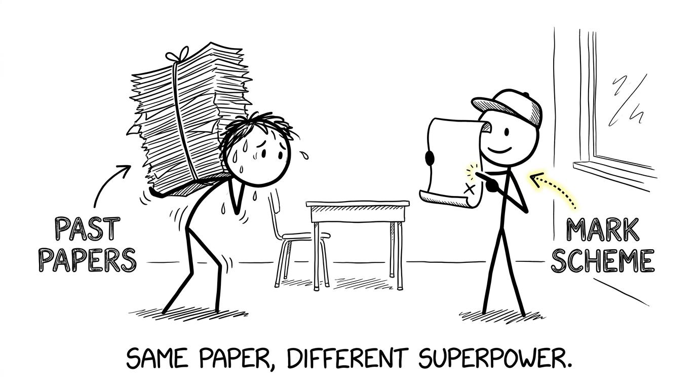 A student discovers the mark scheme superpower