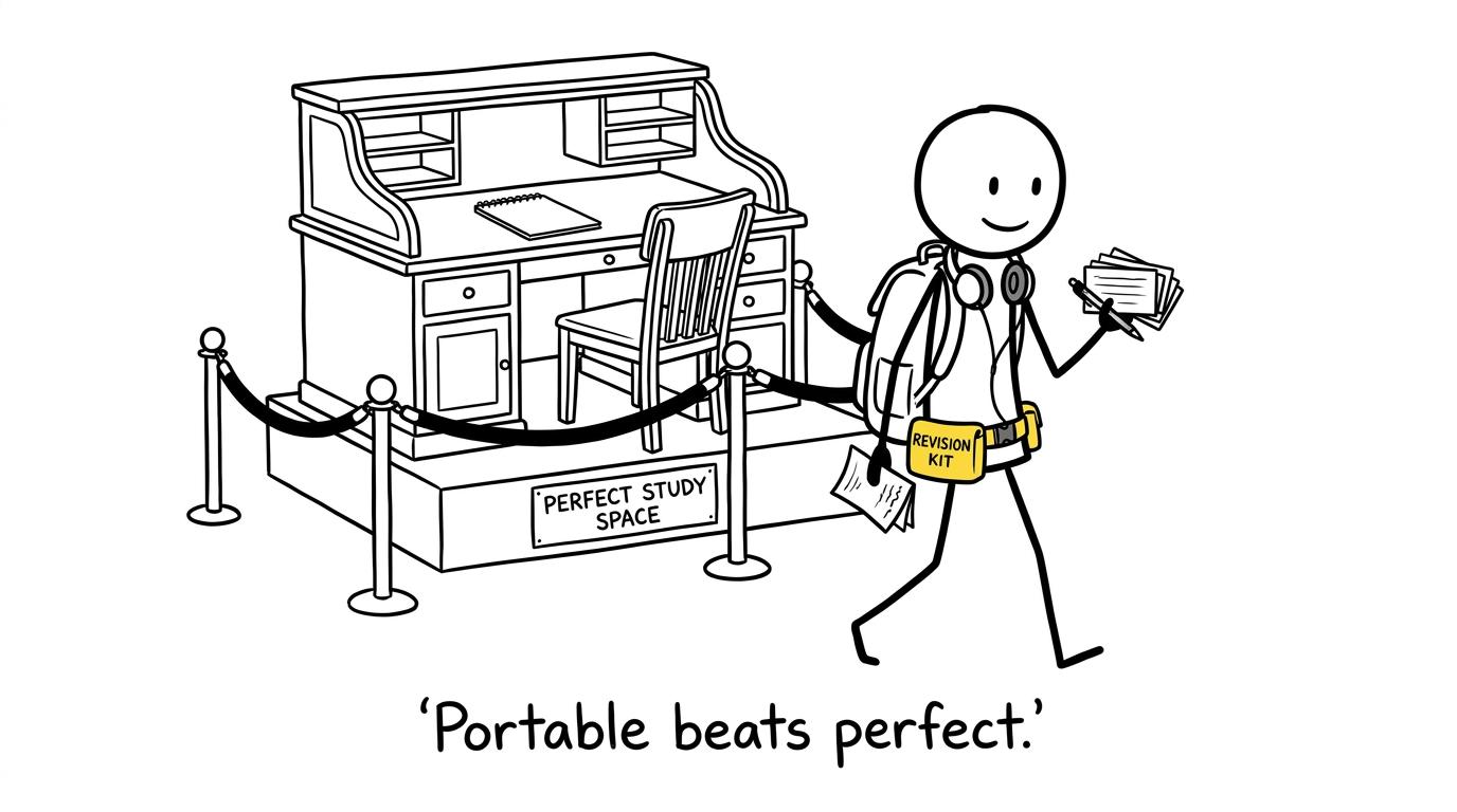 A portable revision kit defeating the mythical perfect desk