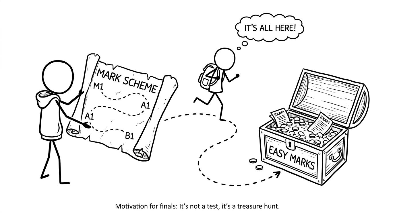 Mark scheme treasure map