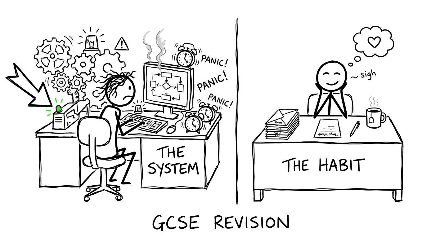 The simple paper habit quietly defeats an over-engineered revision system