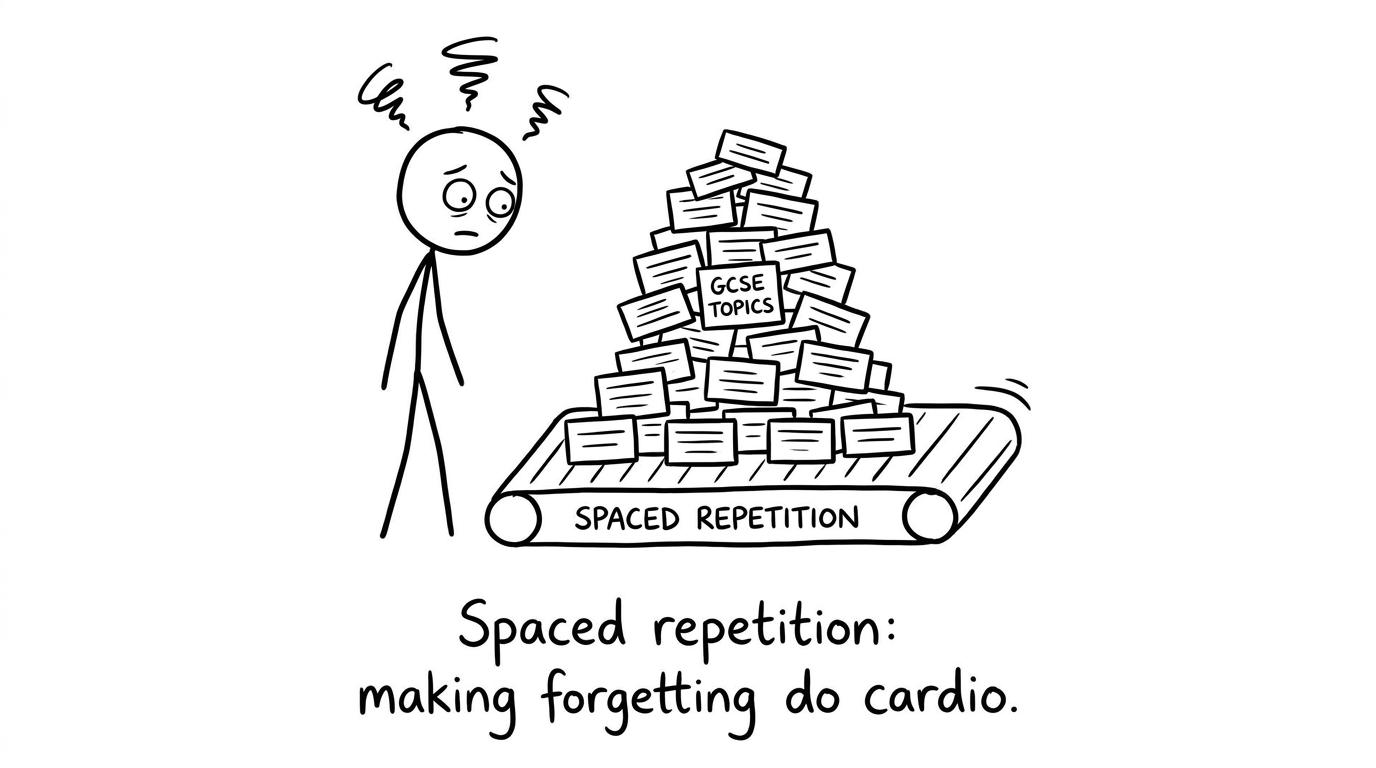 Spaced repetition making forgetting do cardio