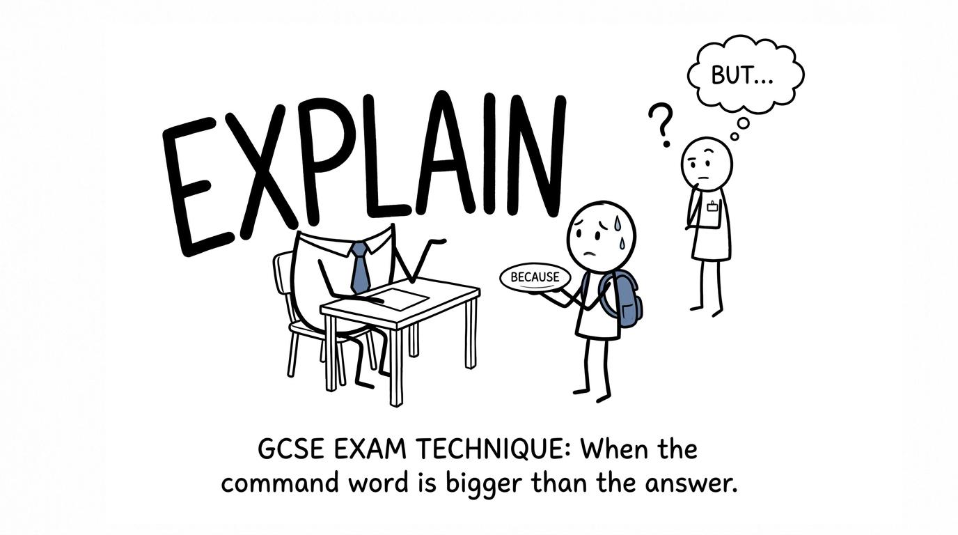 A command word waiting for more than a one-word answer