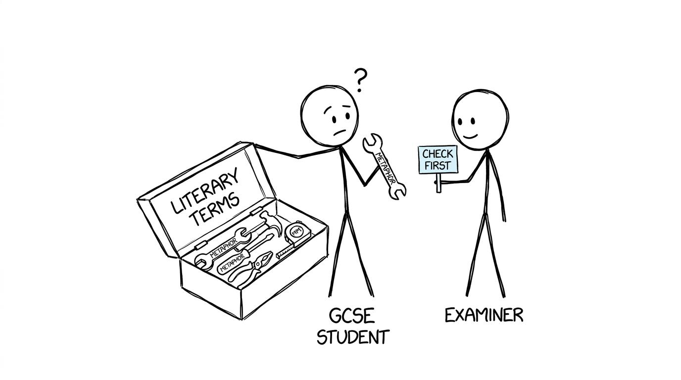 A student discovers that not every literary tool is a metaphor
