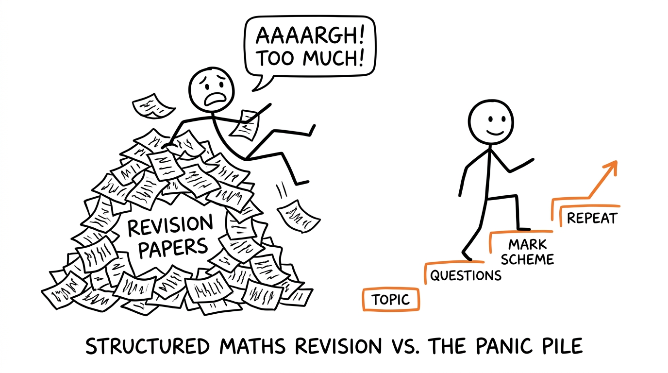 Two students discovering that small revision steps beat one enormous pile of papers