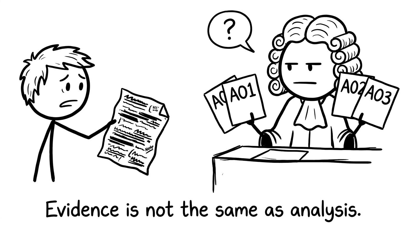 AO judge with scorecards