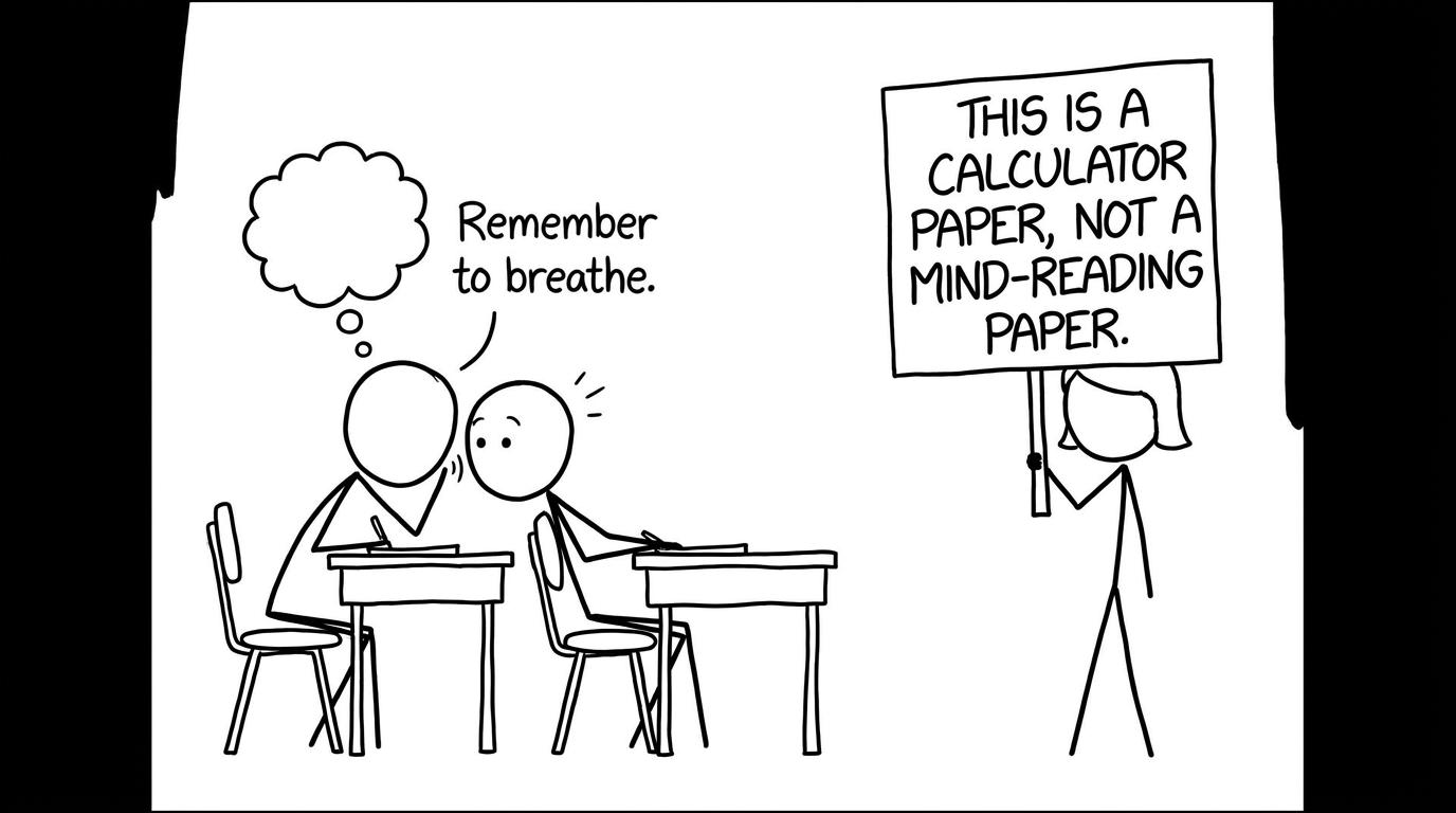 This is a calculator paper, not a mind-reading paper