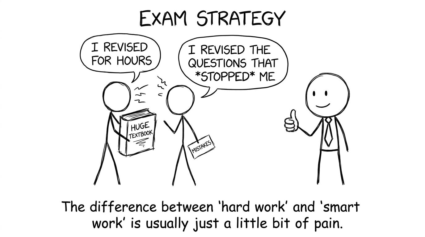 Rereading vs fixing mistakes