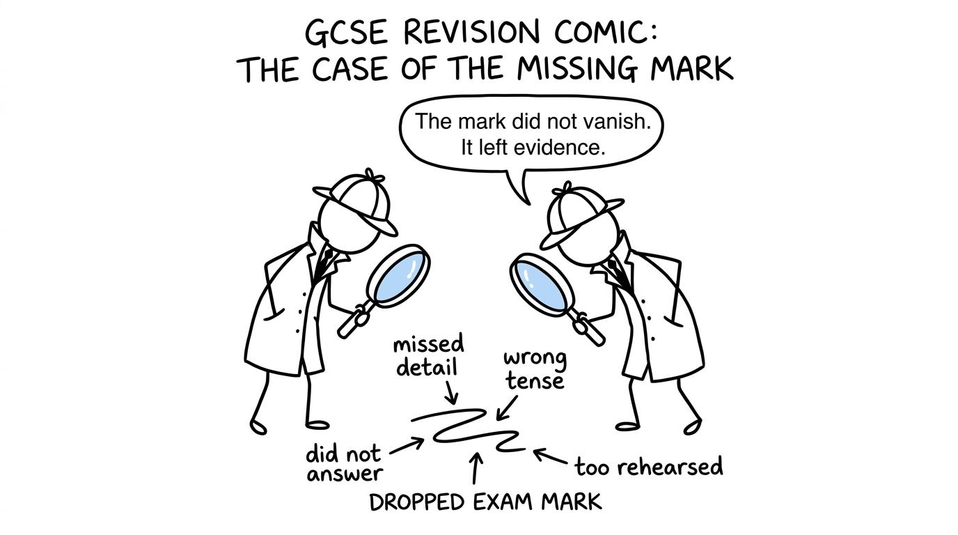 Revision detectives investigate exactly where an exam mark was lost