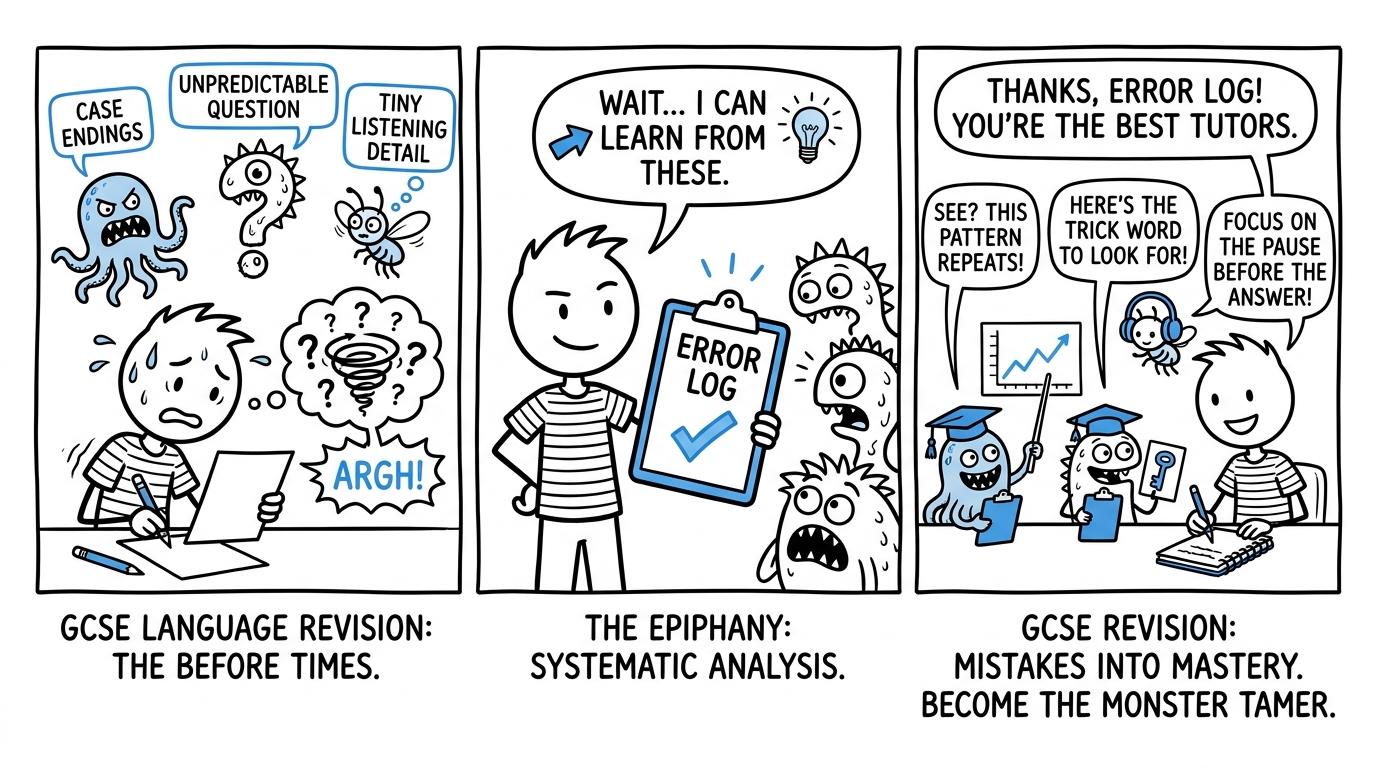 An error log turns intimidating Russian revision problems into useful feedback