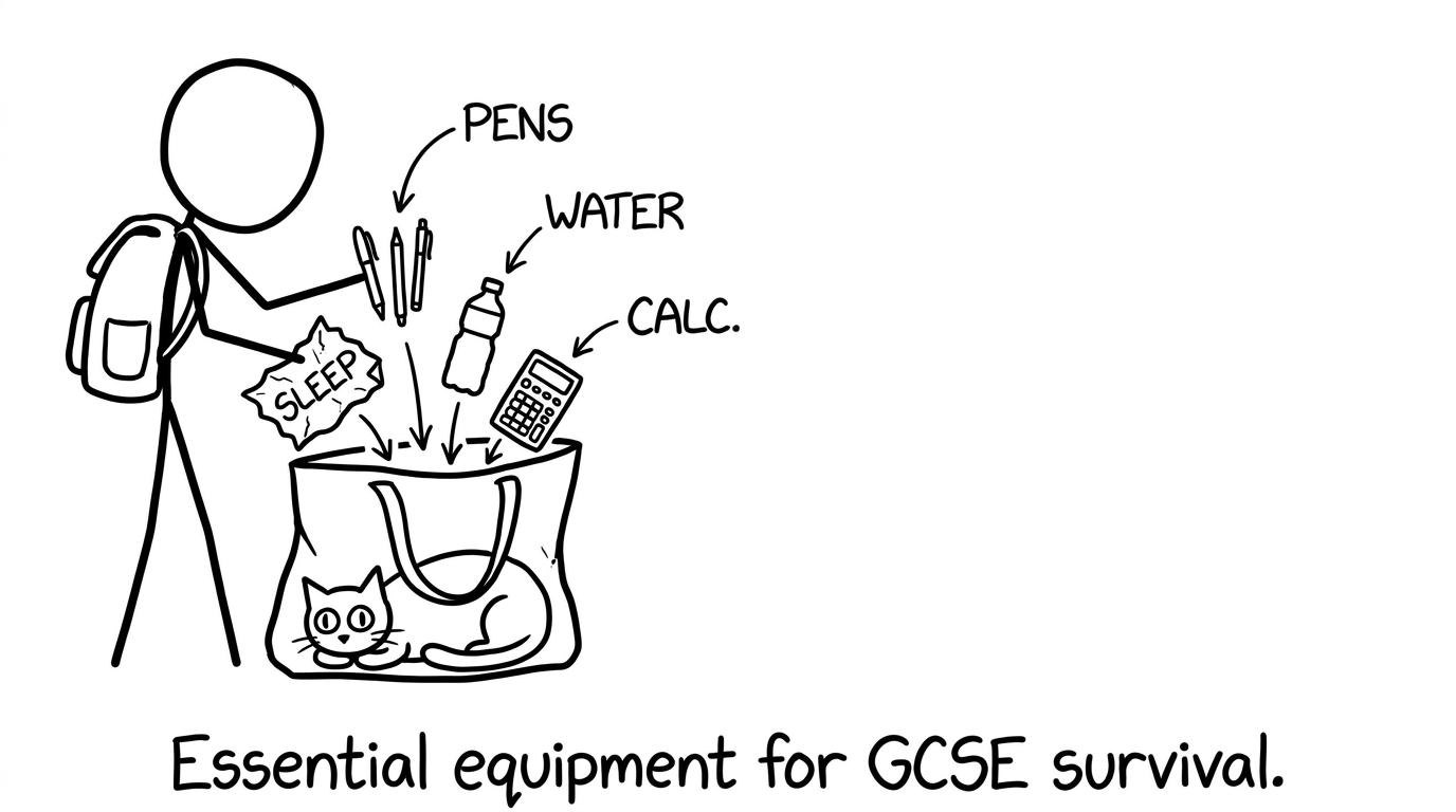 Essential equipment for GCSE survival