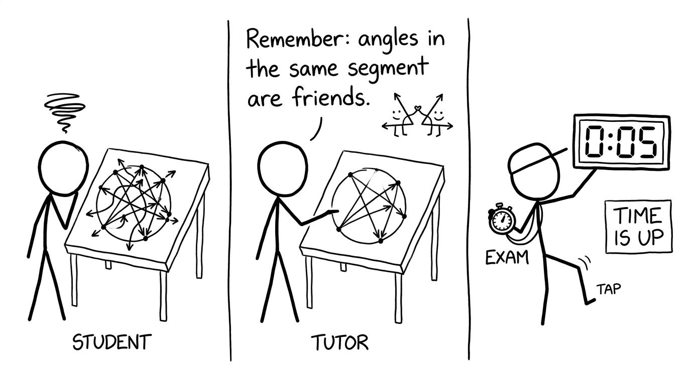 Student vs circle diagram, same segment friends