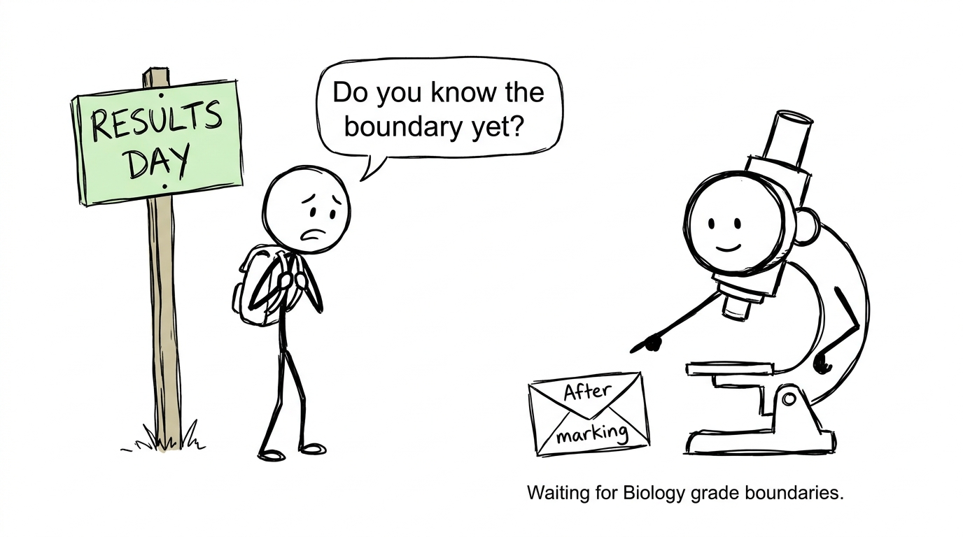 A student asks a microscope when Biology boundaries will be known