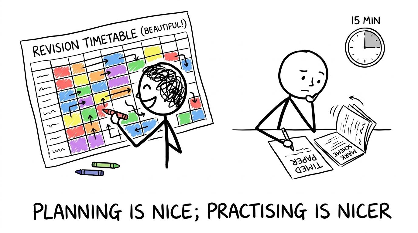 Planning vs practising