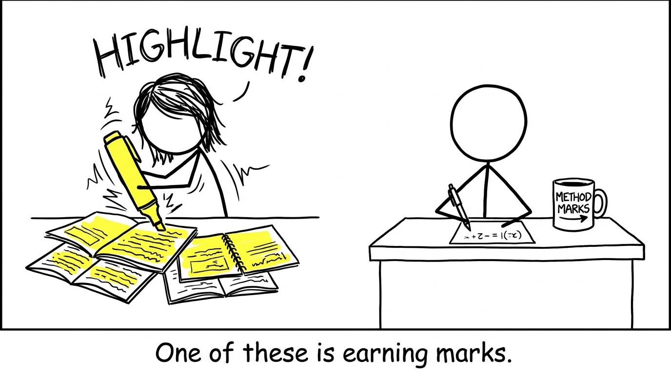 Method marks vs highlight marks