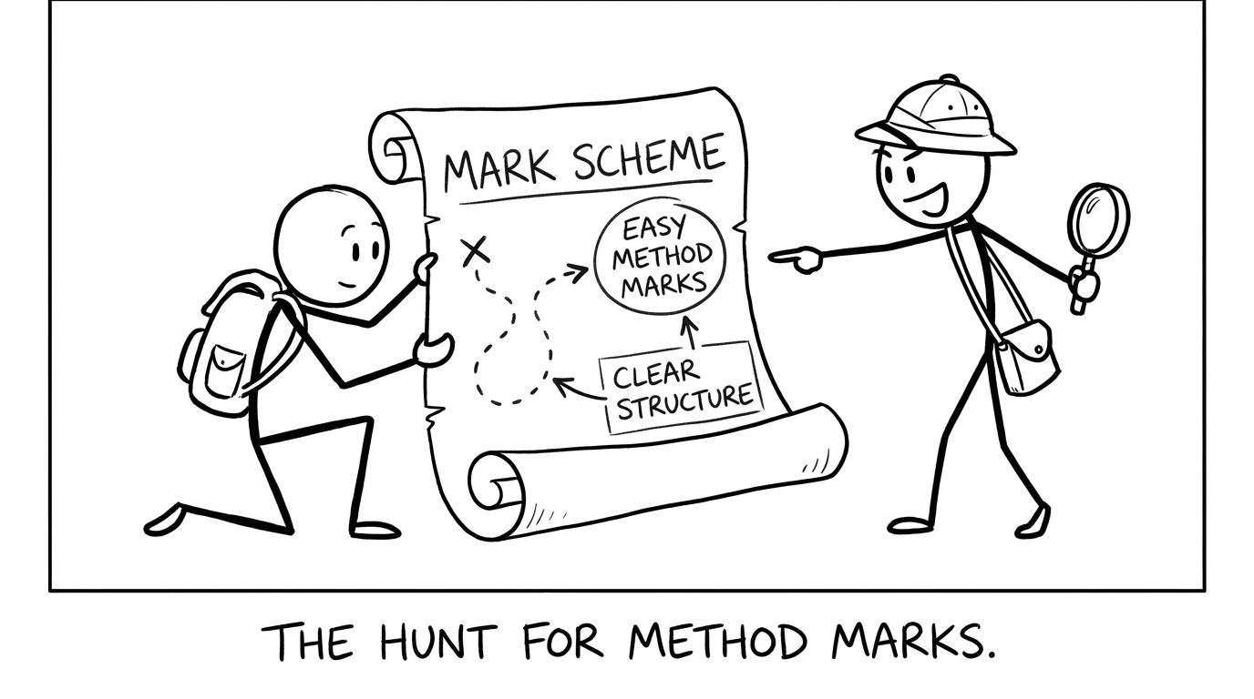 Hunting method marks like treasure
