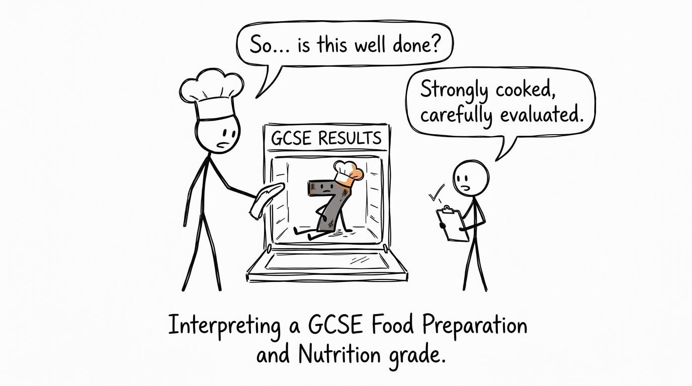 A student chef discovers what a GCSE grade 7 means