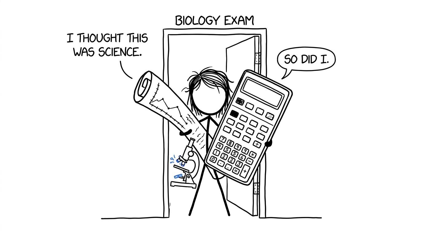 A graph and calculator discover they are sitting Biology
