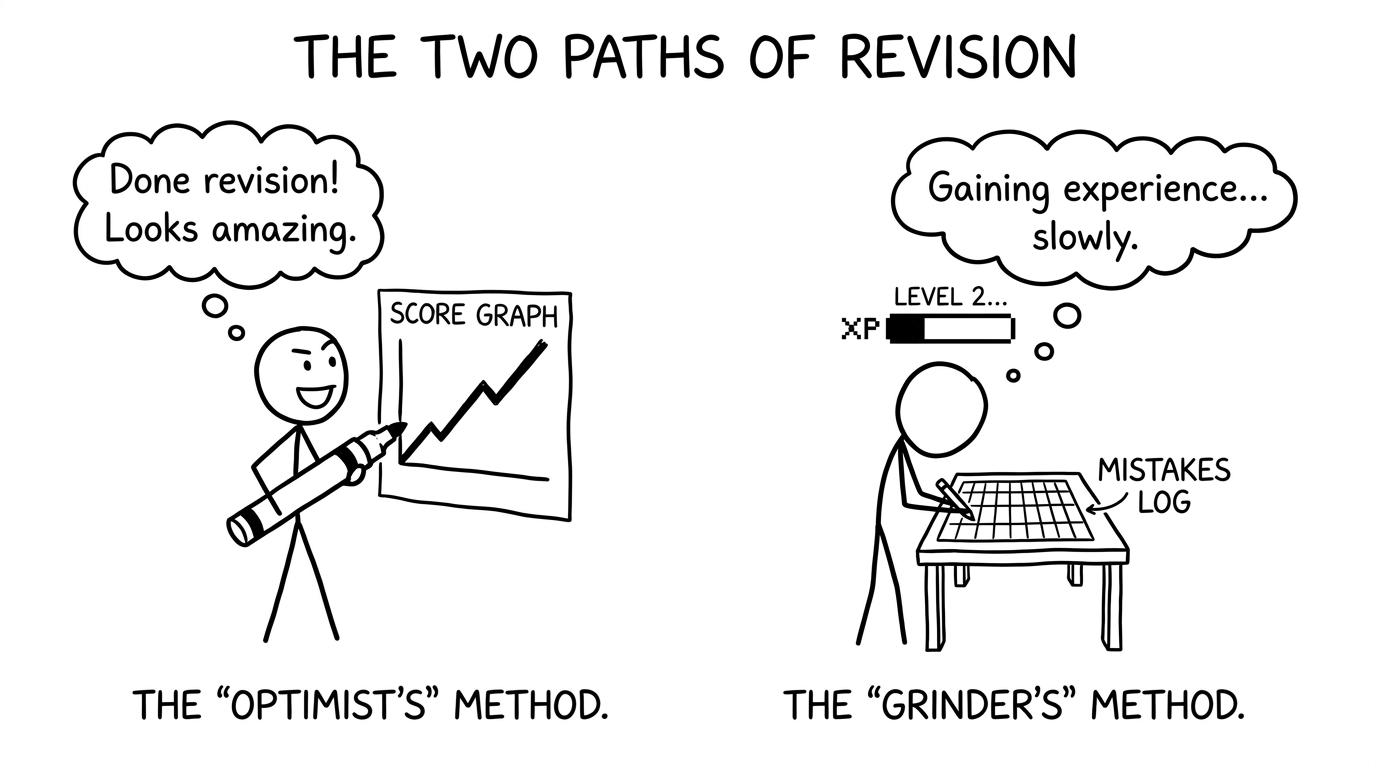 A student discovers the power of a mistakes log