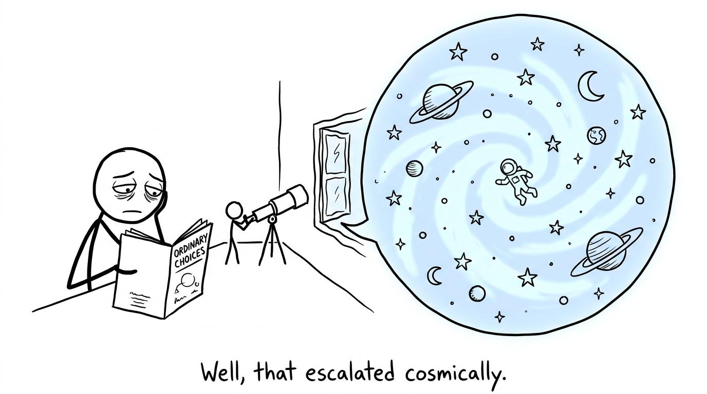 A student discovers that one GCSE option opens a rather large window onto the universe