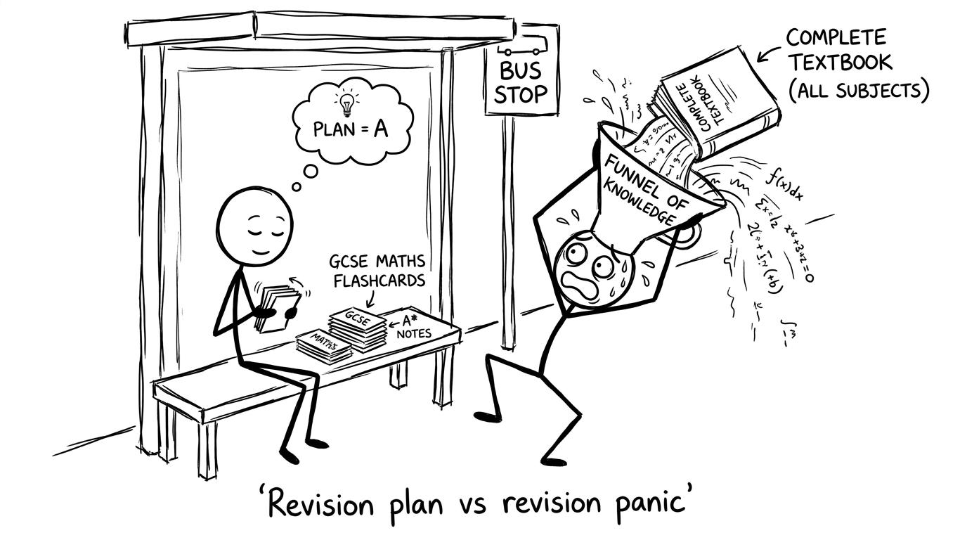 Revision plan vs revision panic