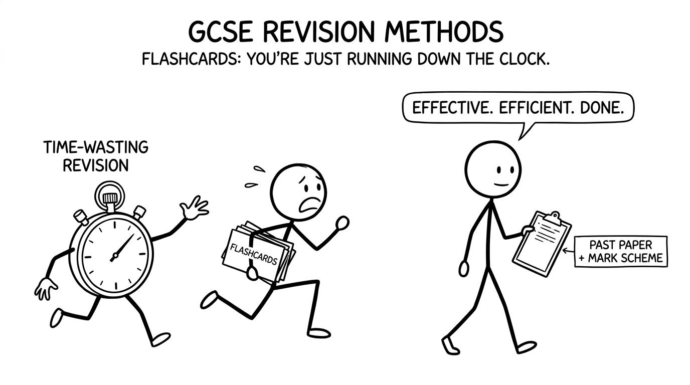 Time chasing ineffective revision vs calm past-paper practice