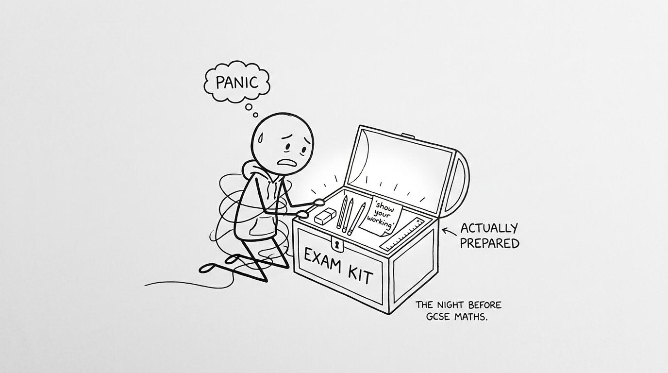 A prepared exam kit beats panic