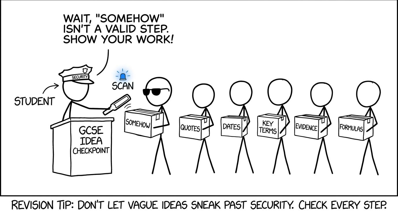 An idea tries to sneak past the structure checkpoint