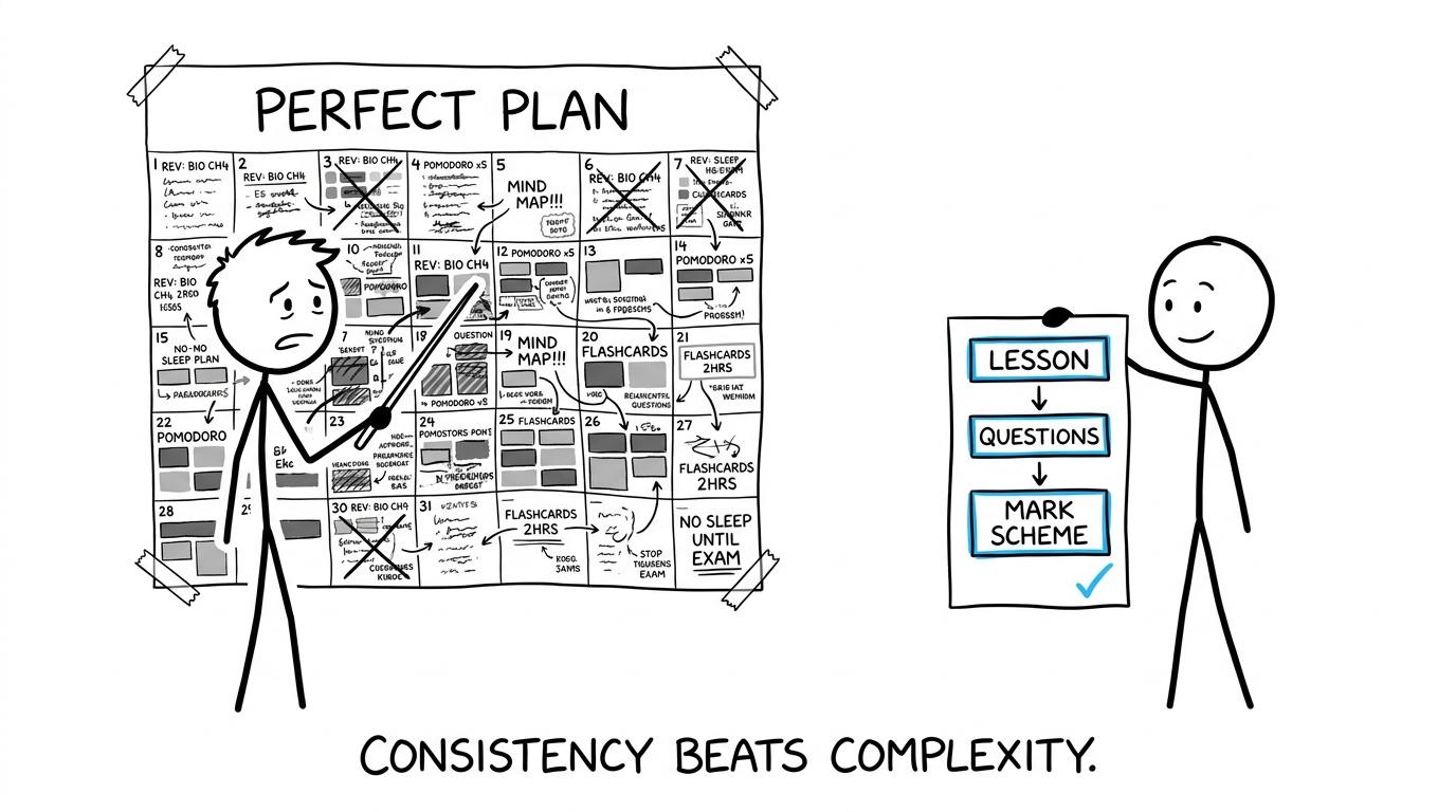 Consistency beats complexity