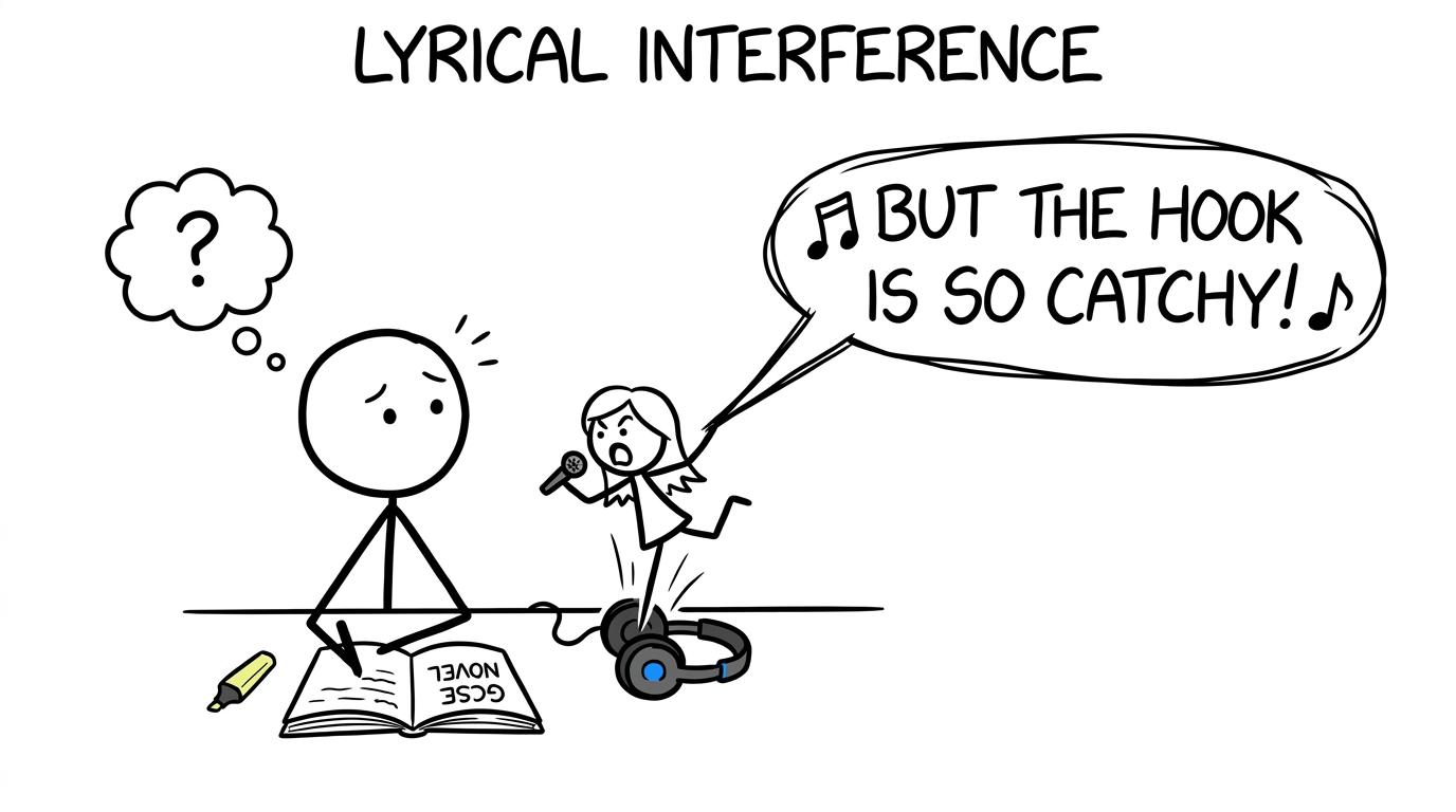 A student discovers that the singer in their headphones also wants to analyse the novel