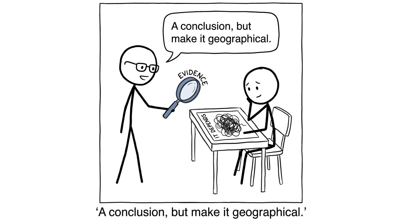 An examiner asks a vague conclusion for evidence