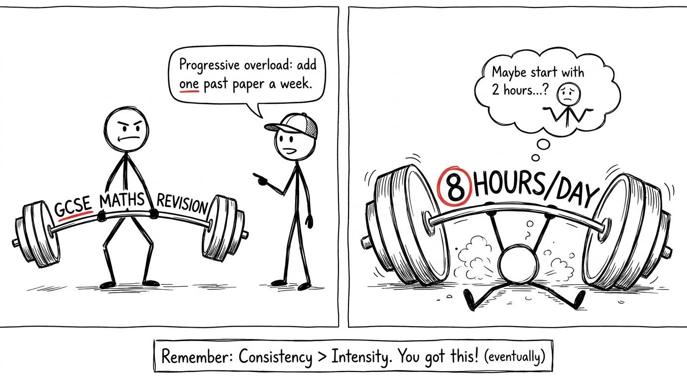Progressive overload for revision