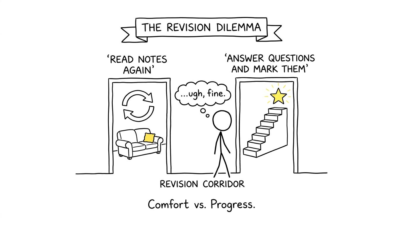 The less comfortable revision route quietly leads upwards
