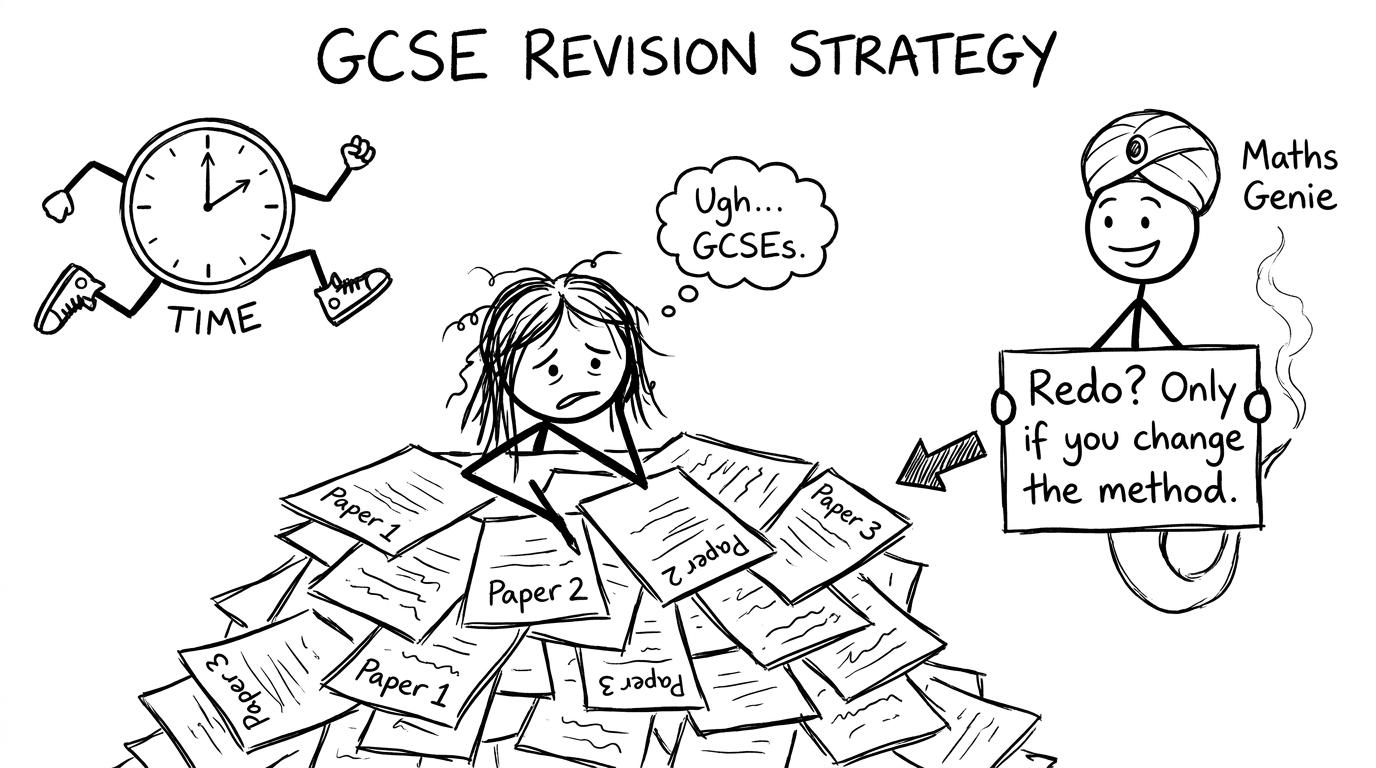 A stressed student and the ‘redo’ question