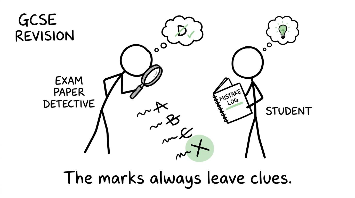 A revision detective investigates where the marks went