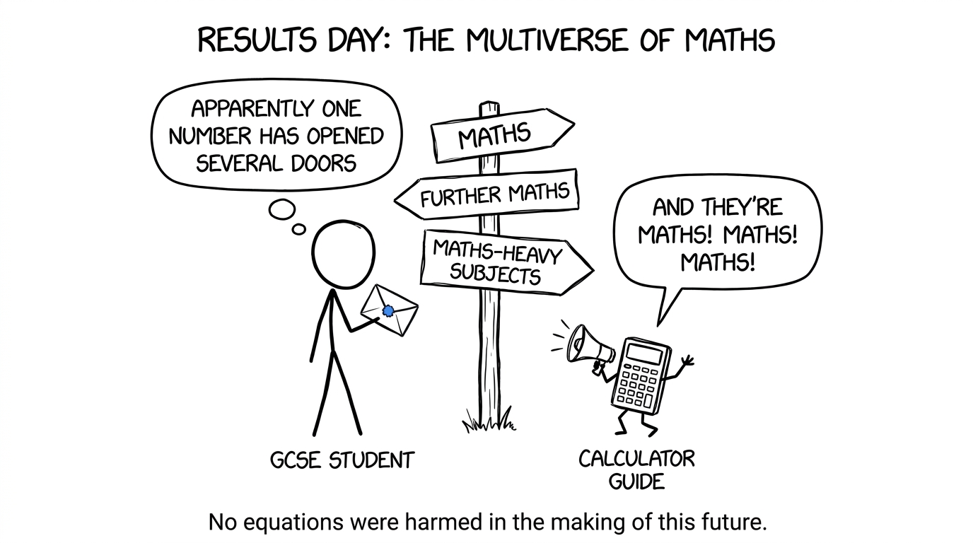 A student discovers that one GCSE result can open several sixth-form paths