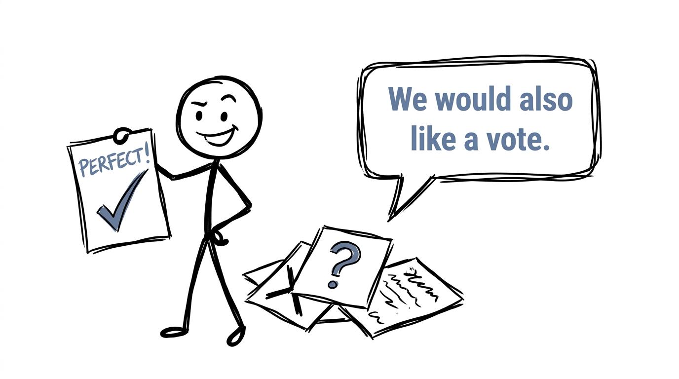 One successful paper is reminded that the other assessments also get a vote