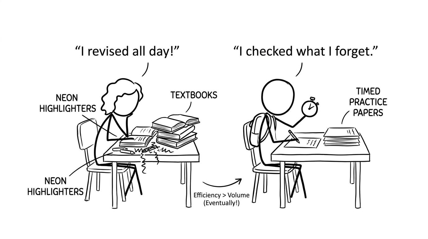 Highlighting vs timed practice