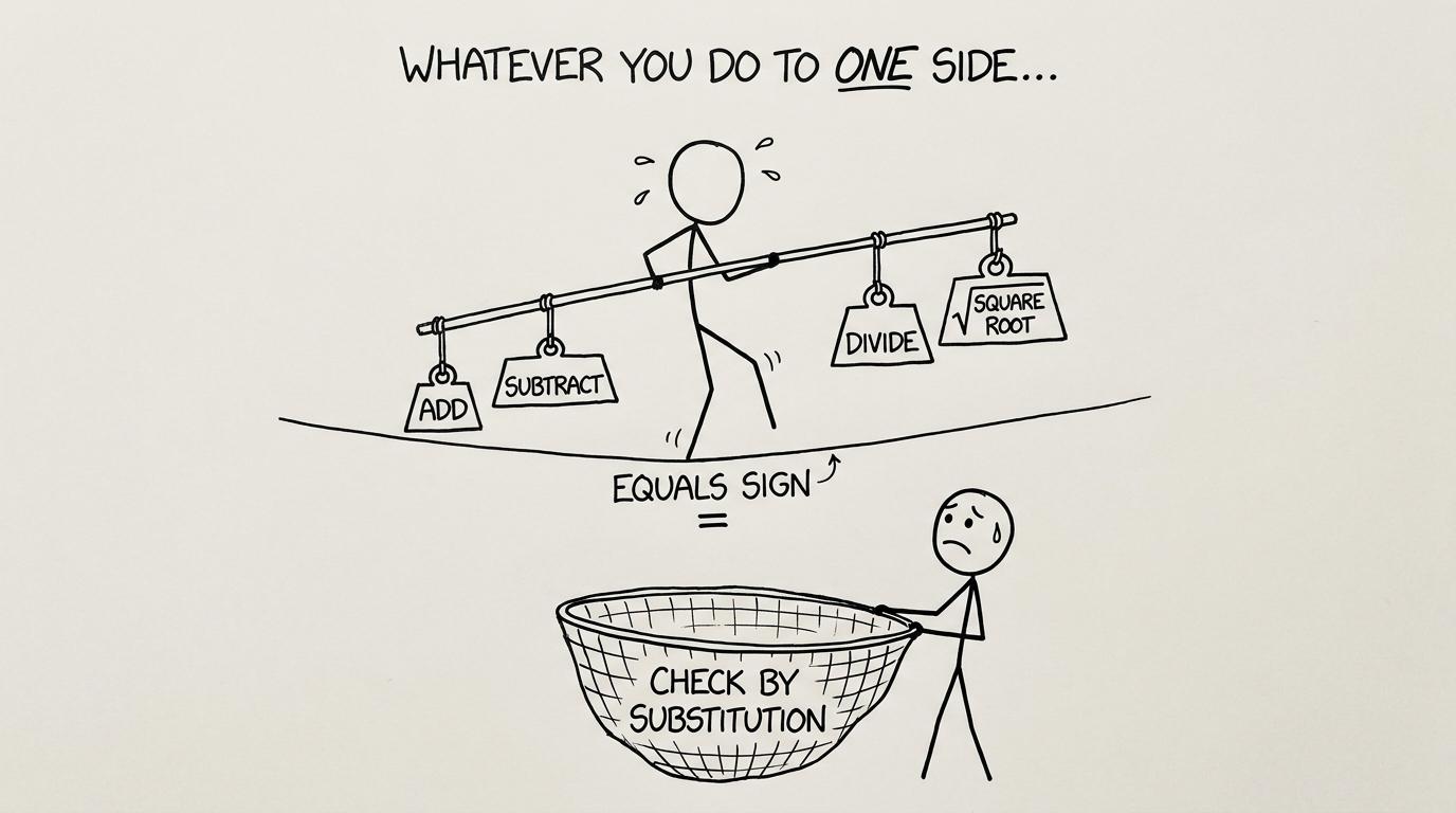 Whatever you do to one side...