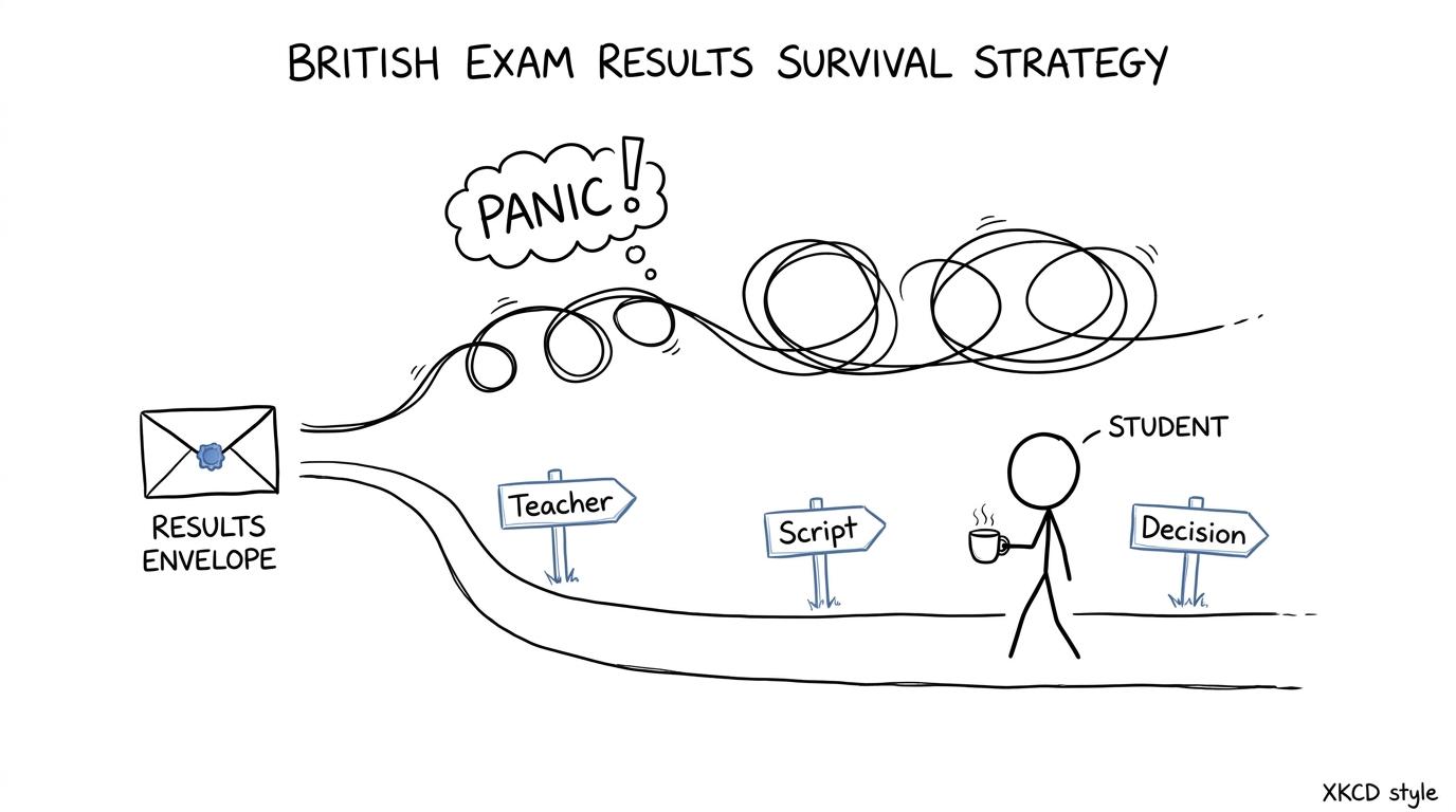 A student chooses the calm evidence path instead of the panic loop